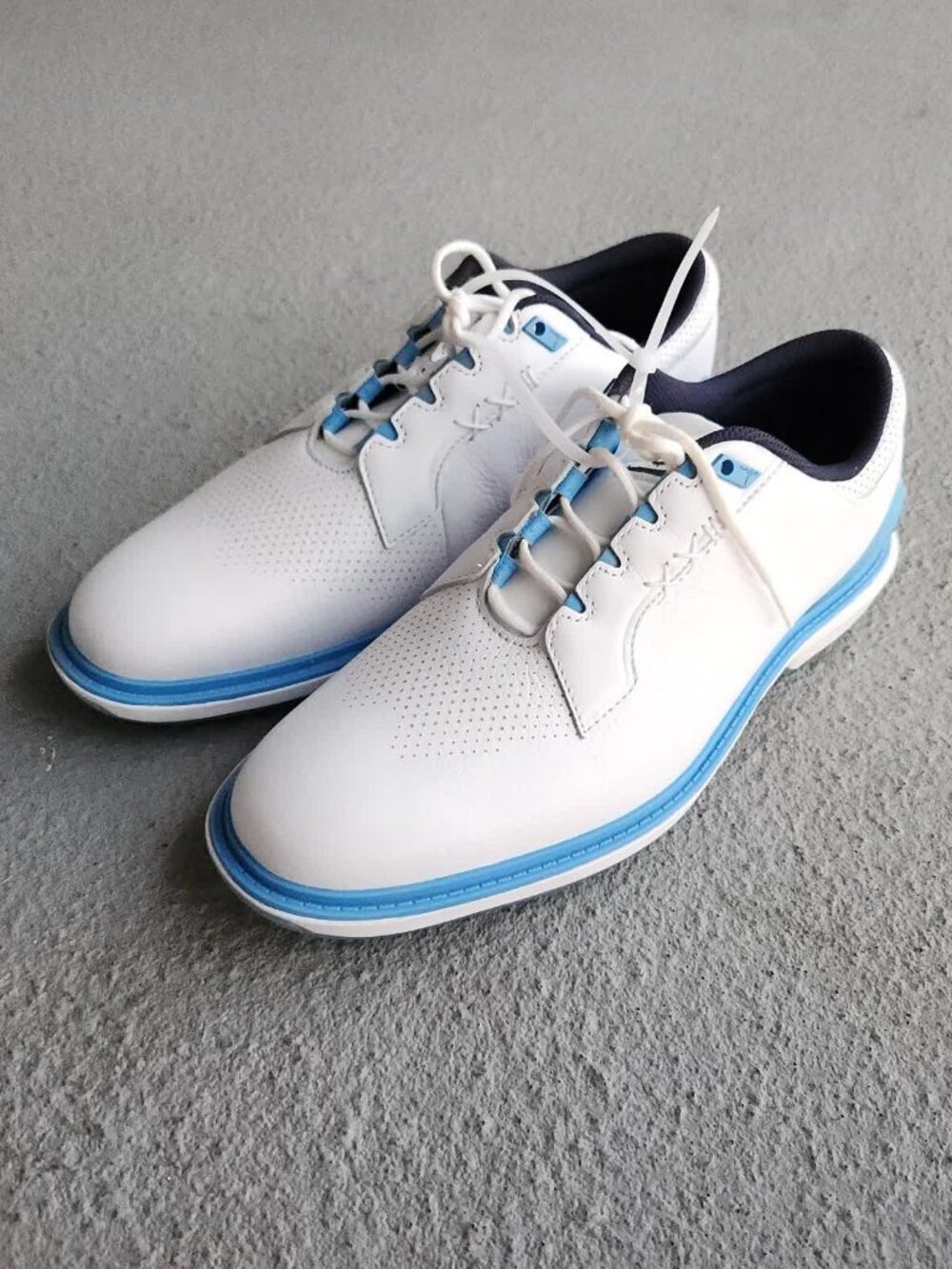 Nike Air Jordan ADG 5 UNC Golf Shoes University Blue FQ6642-104 Men's Size 9.5